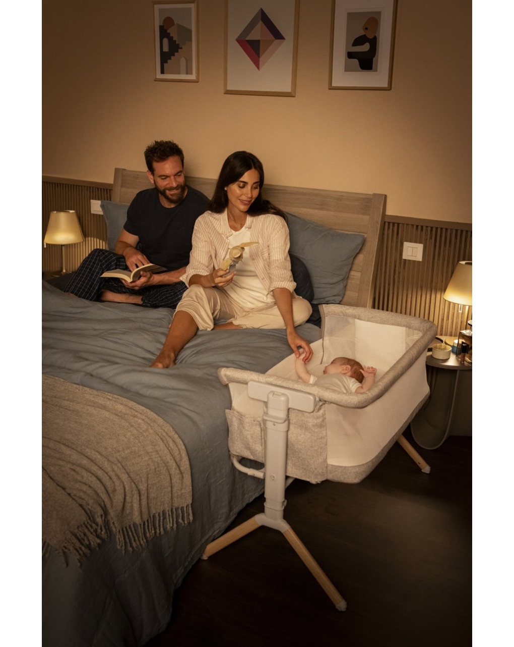 Culla next2me armonia motherpearl - chicco