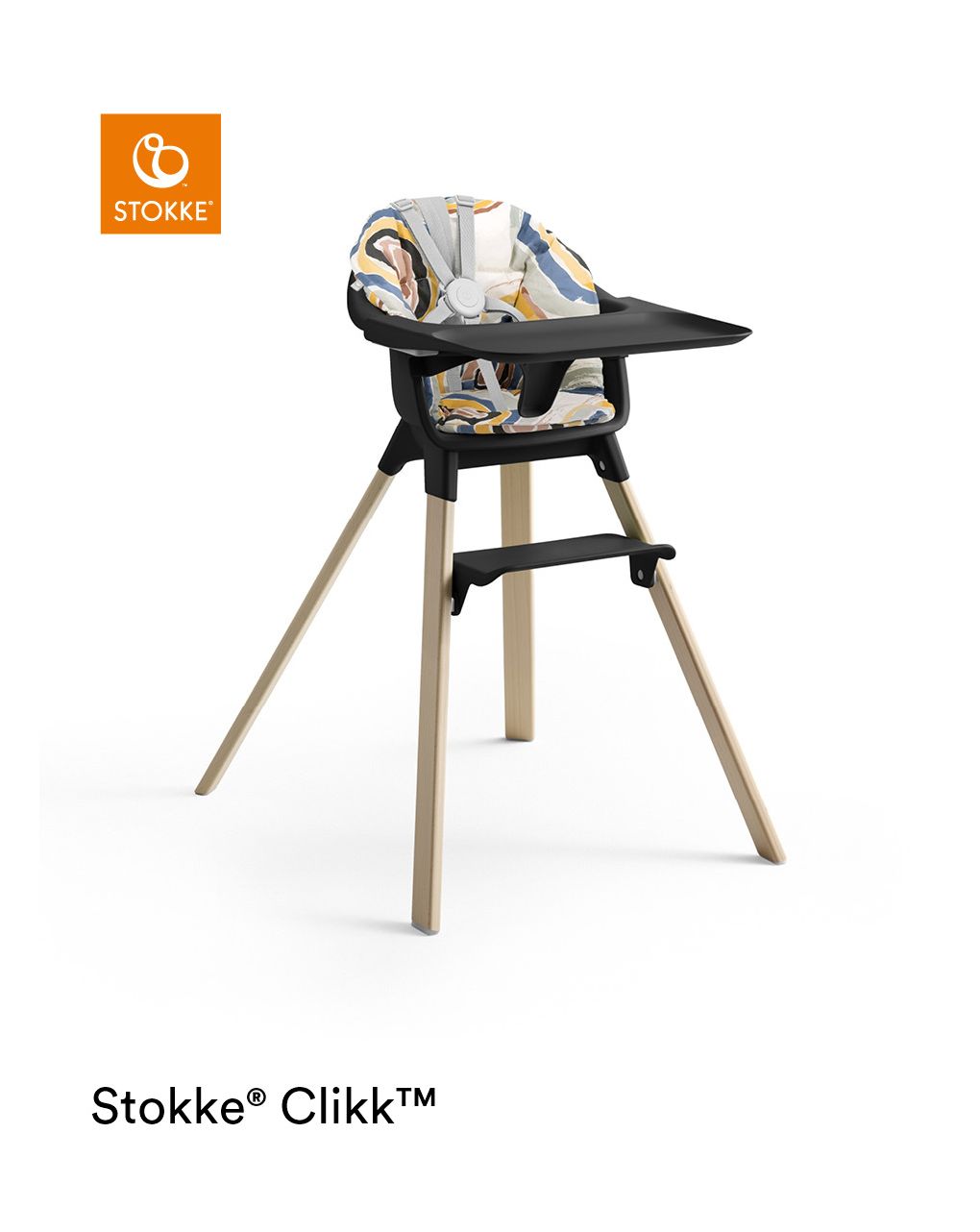 Cuscino clikk™ cushion multi circles - stokke®