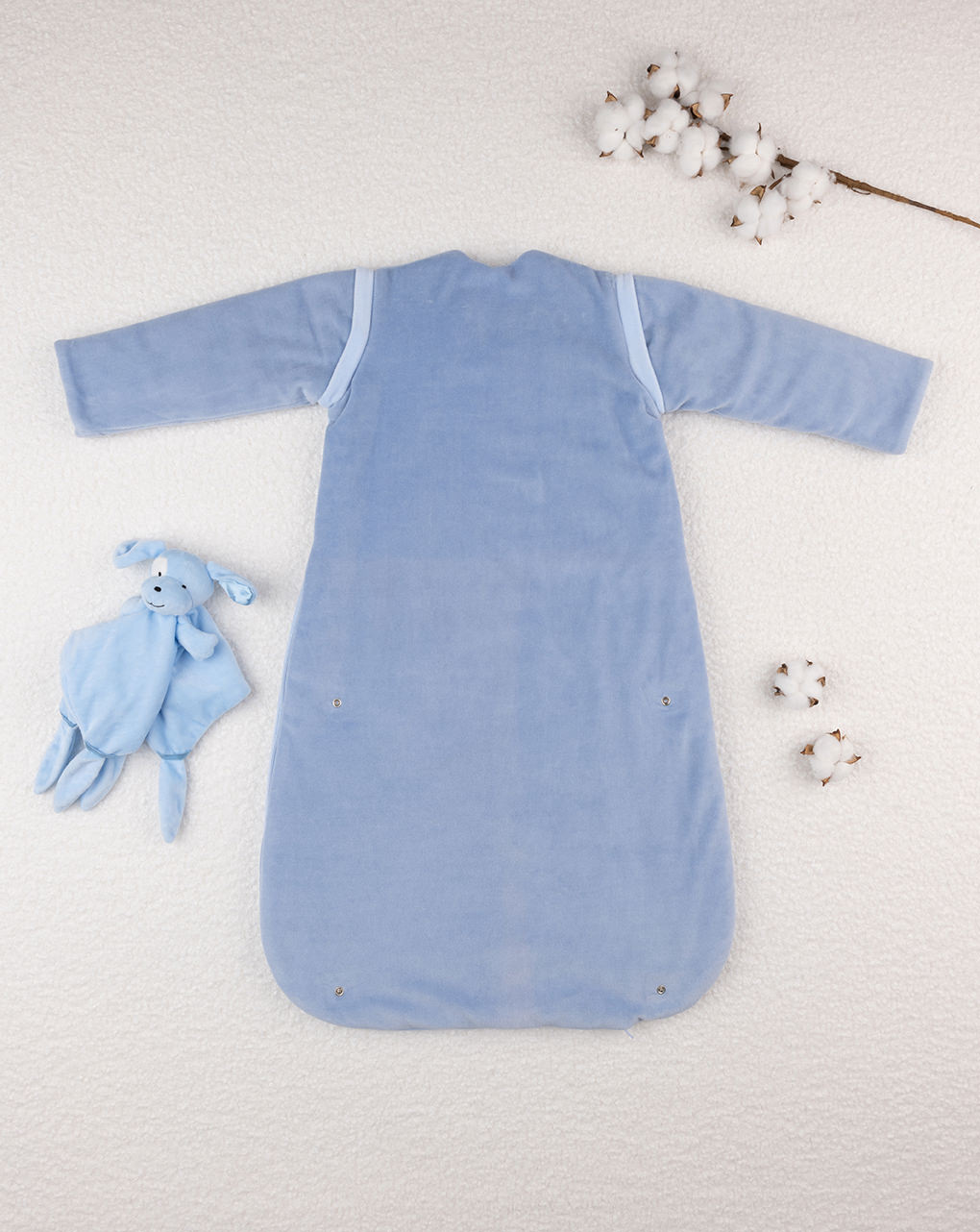 Sacco nanna neonato maniche removibili - tog 3,5