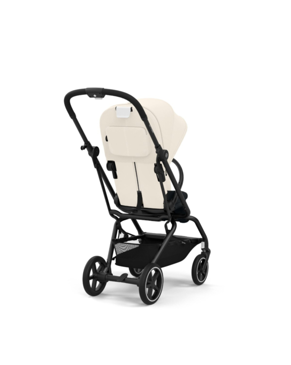 Passeggino eezy s twist+ 2 blk canvas white - cybex gold