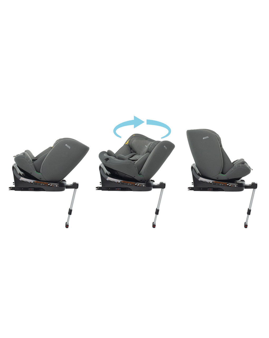 Seggiolino auto iturn i-size grey - foppapedretti