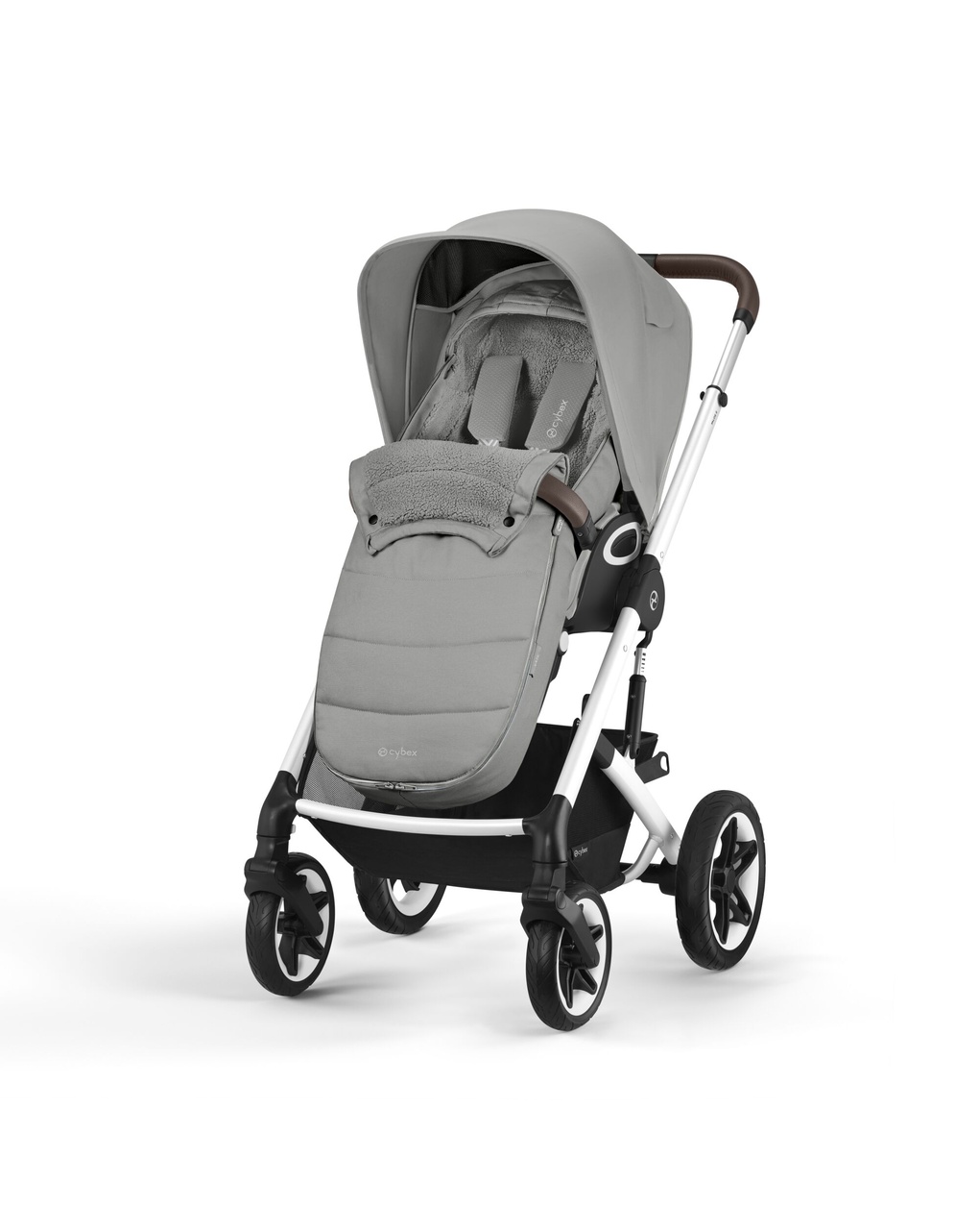 Passeggino talos s lux slv stone grey mid grey - cybex