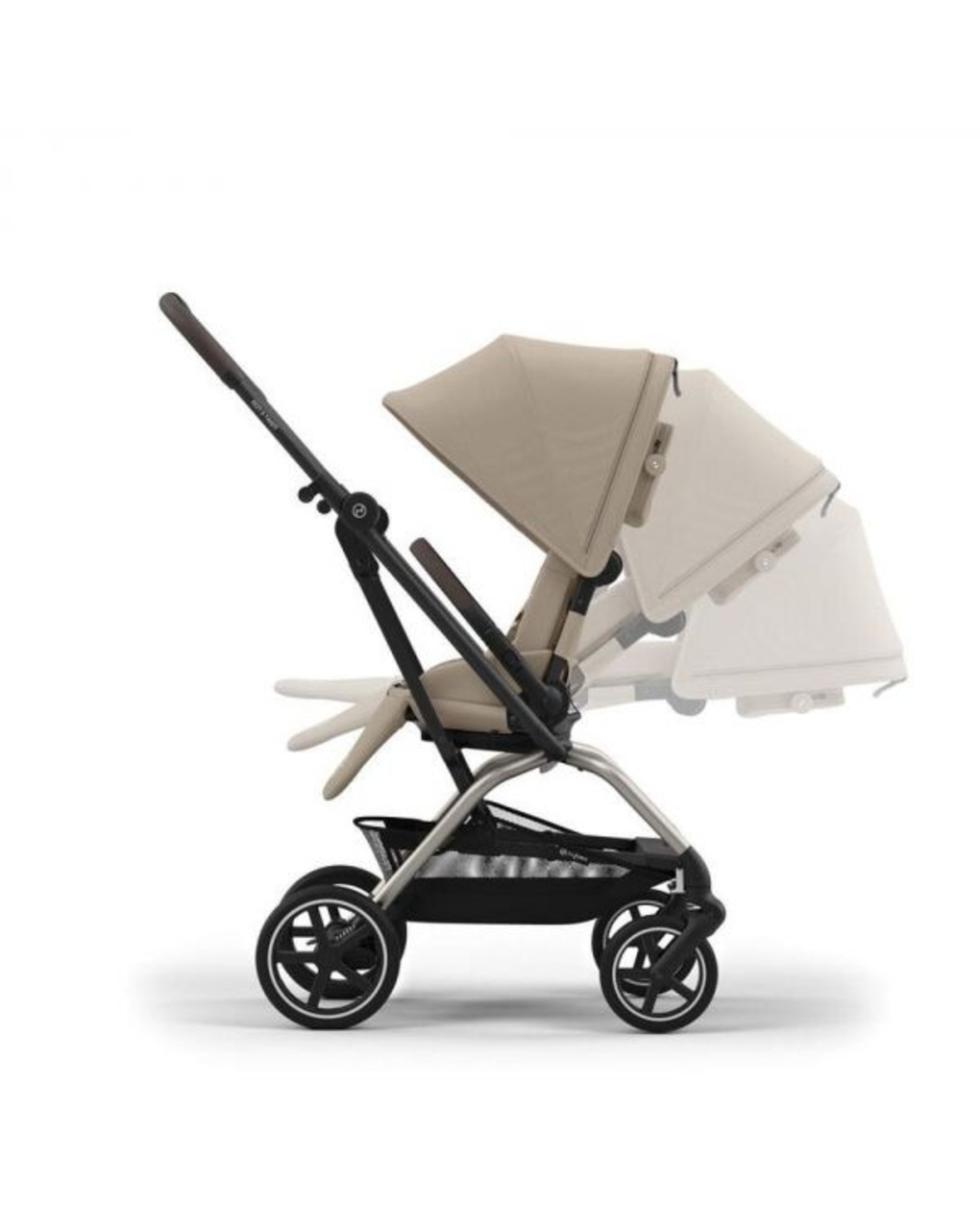 Passeggino eezy s twist+ 2 tpe almond beige - cybex