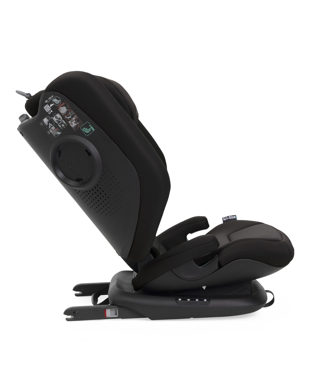 Seggiolino fold&go s i-size posh black 100-150cm - chicco