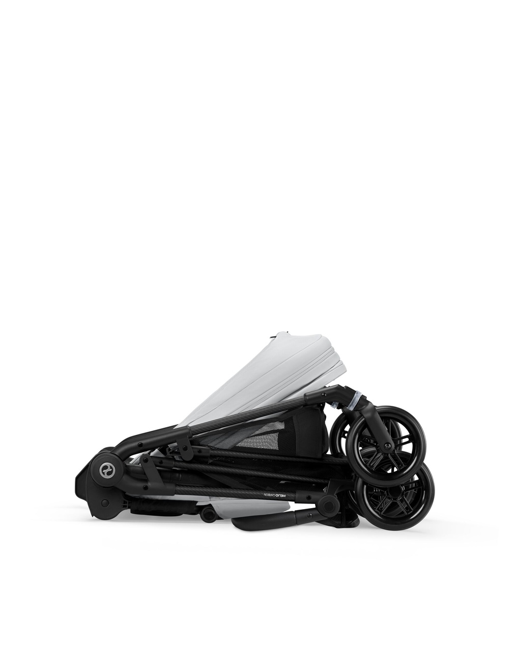 Passeggino melio carbon b/fog grey-light grey - cybex