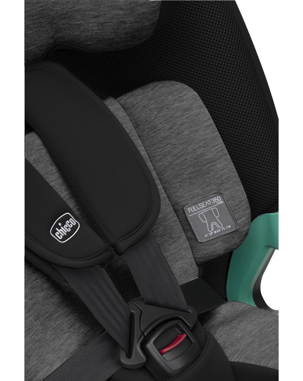 Seggiolino fulseat 360 black satin 61-150cm - chicco
