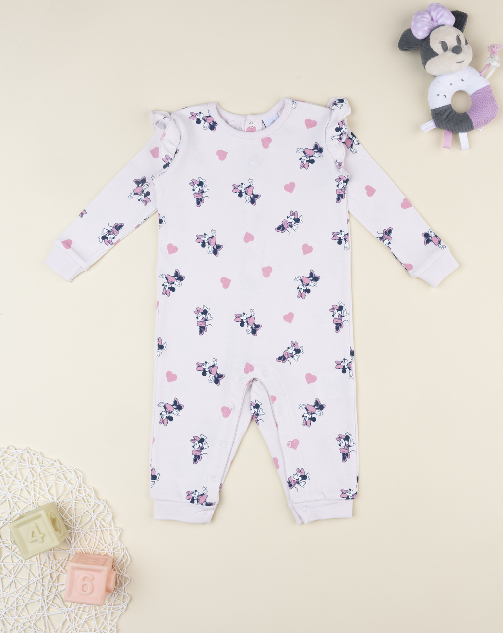 Pigiamone bimba minnie con frill