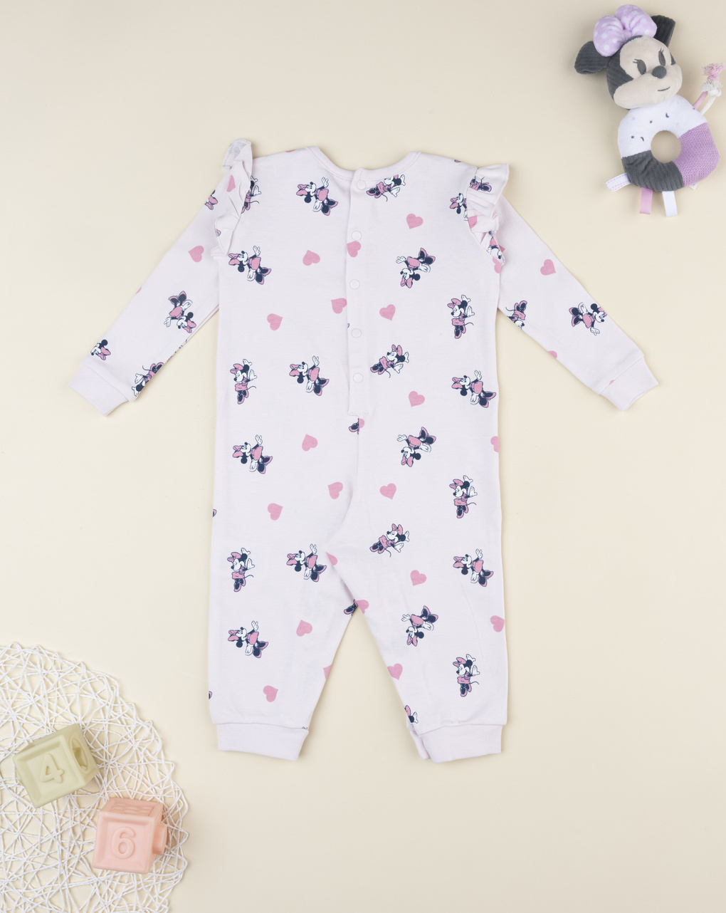 Pigiamone bimba minnie con frill