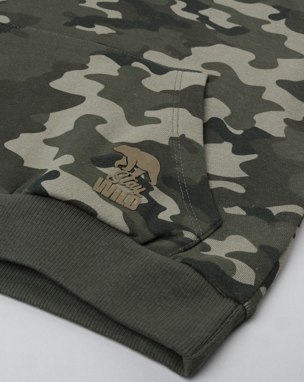 Felpa camouflage bambino