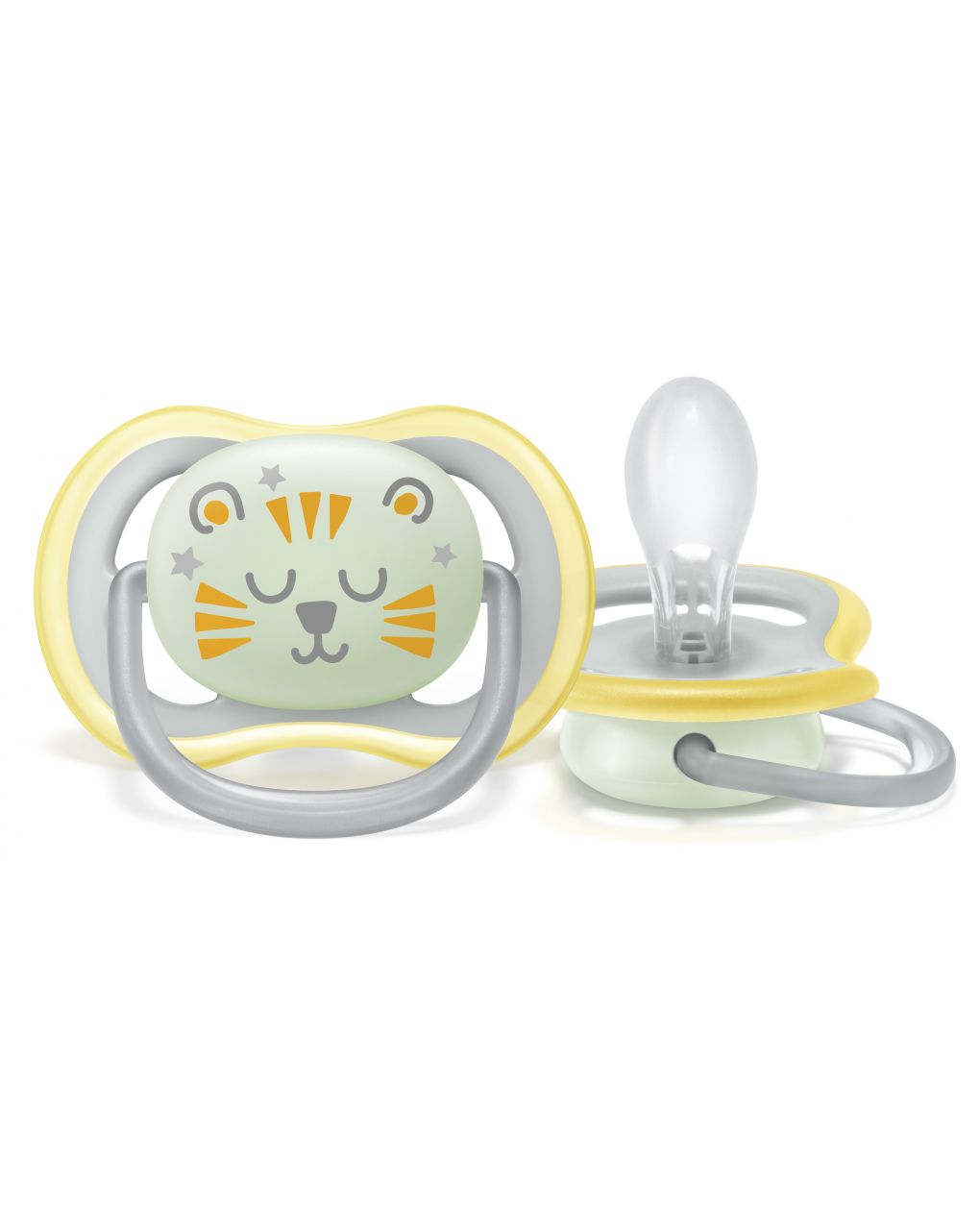 2 succhietti ultra air night 18m+ neutro - philips avent