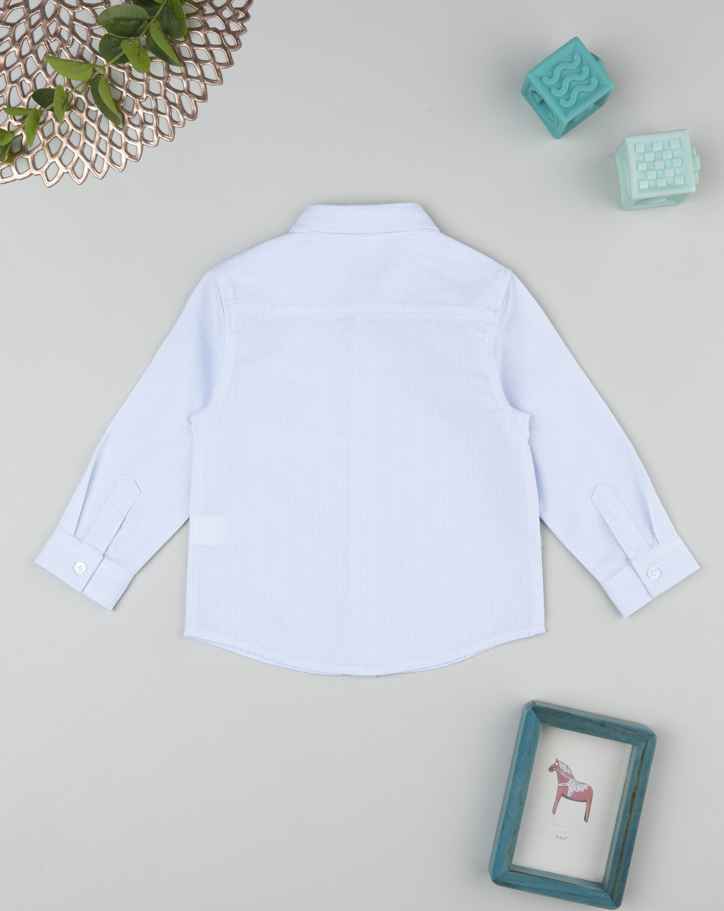 Camicia oxford bimbo bianca