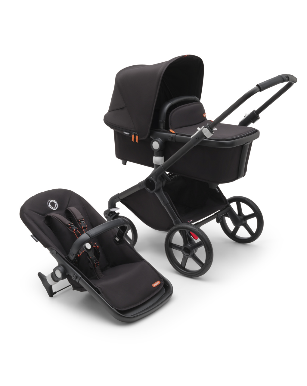 Passeggino fox cub black-midnight black - bugaboo