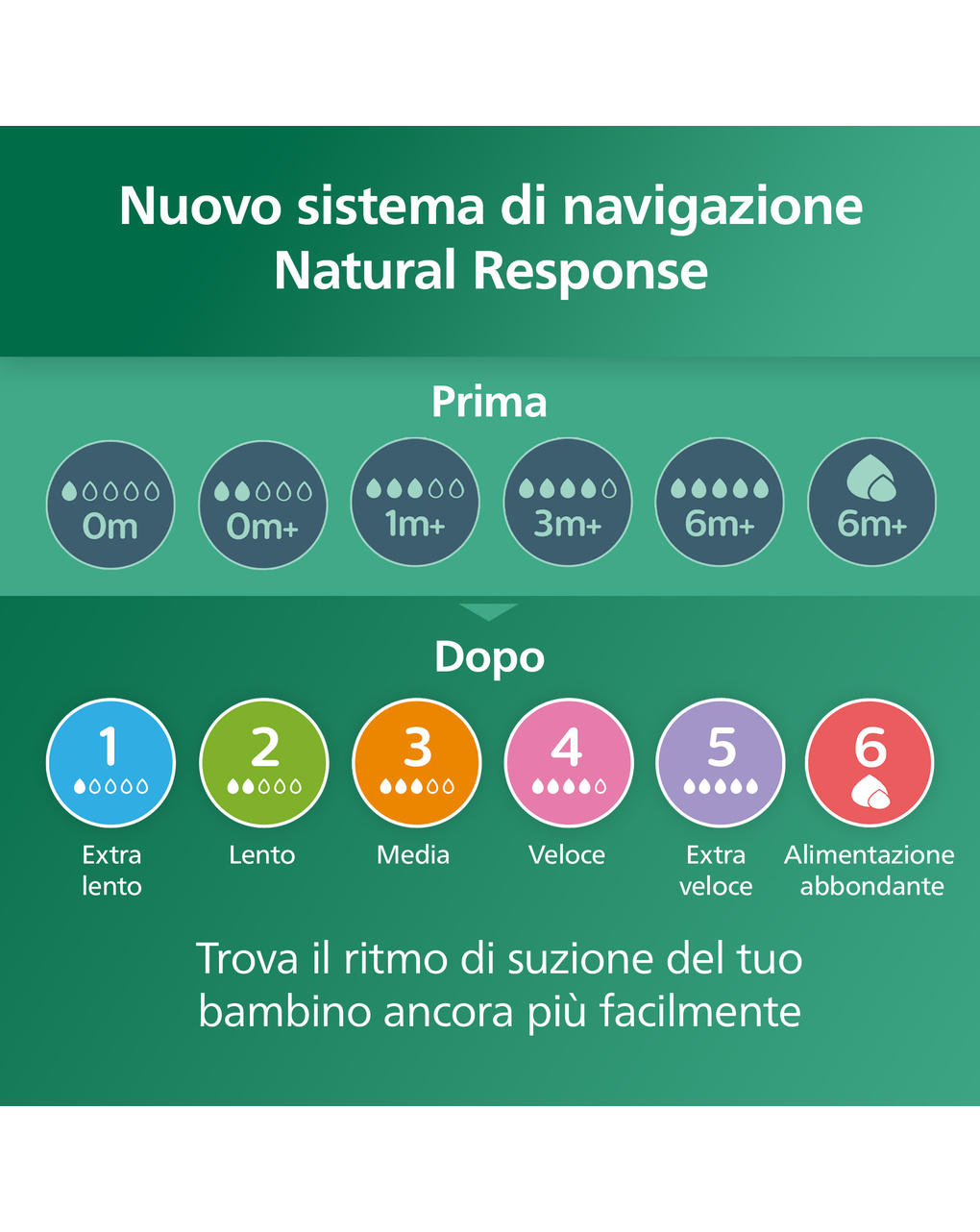 Biberon natural response in vetro 240 ml, con tettarella flusso 3 (medio). età consigliata: 3-6m. biberon 1 pz: scy933/01 - philips avent