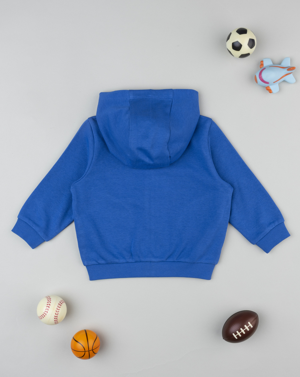 Felpa bimbo blu stampata