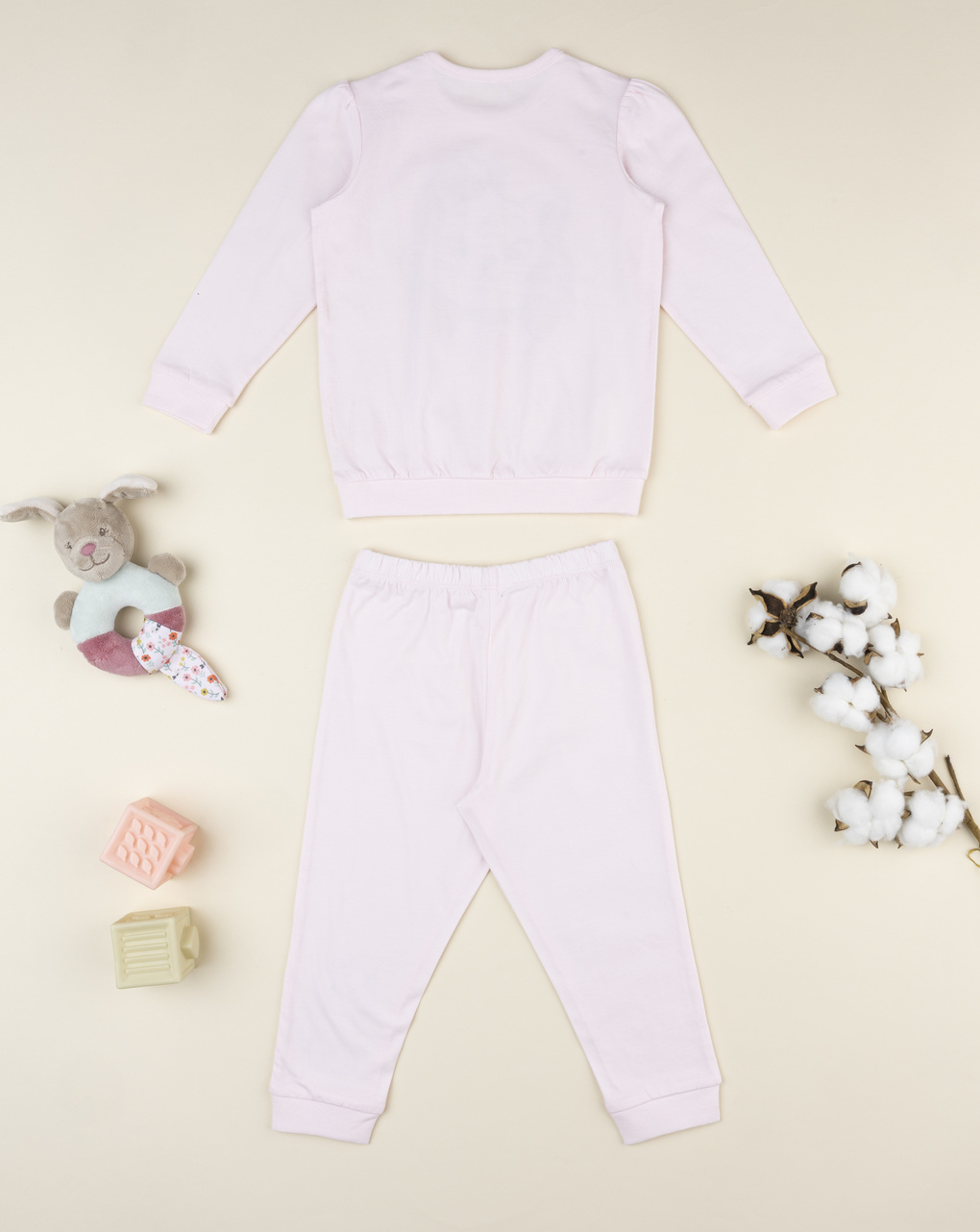 Pigiama bimba rosa disney minou