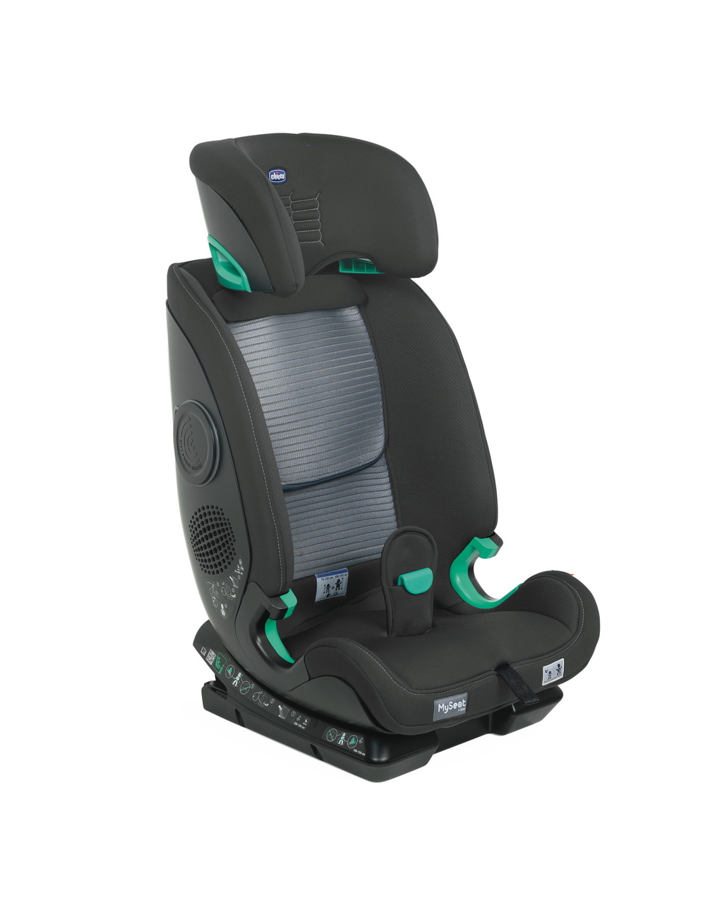 Seggiolino my seat i-size air graphite (76-150 cm) - chicco