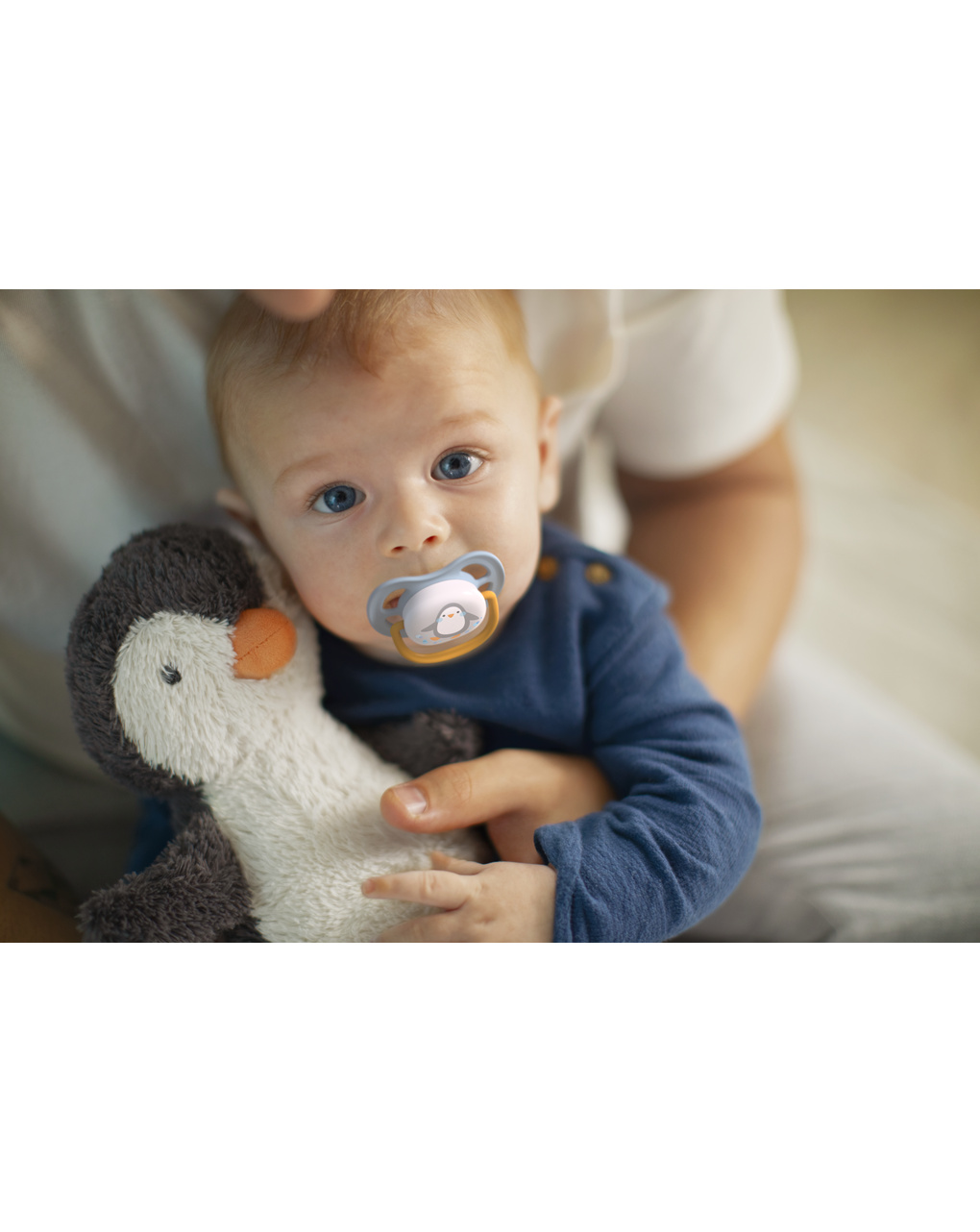 2 ciucci ultra air collection 0-6 mesi con tettarella simmetrica ortodontica - animaletti - philips avent