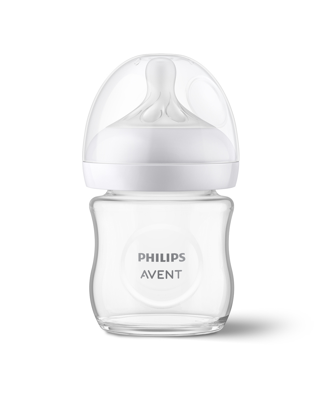 Biberon natural response in vetro 120 ml, con tettarella flusso 2 (lento). età consigliata: 0-3m. biberon 1 pz: scy930/01 - philips avent
