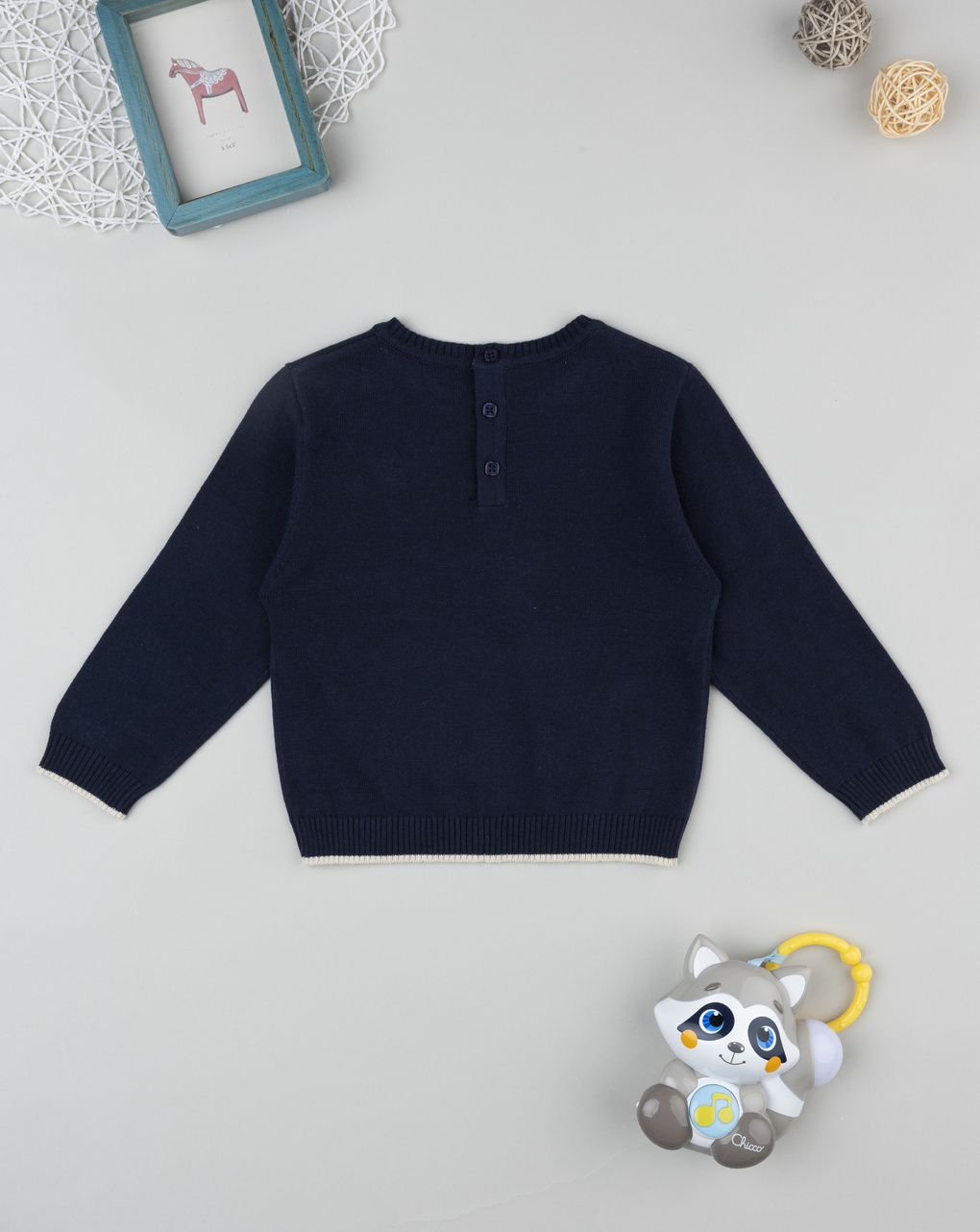 Cardigan elegant bimbo blu