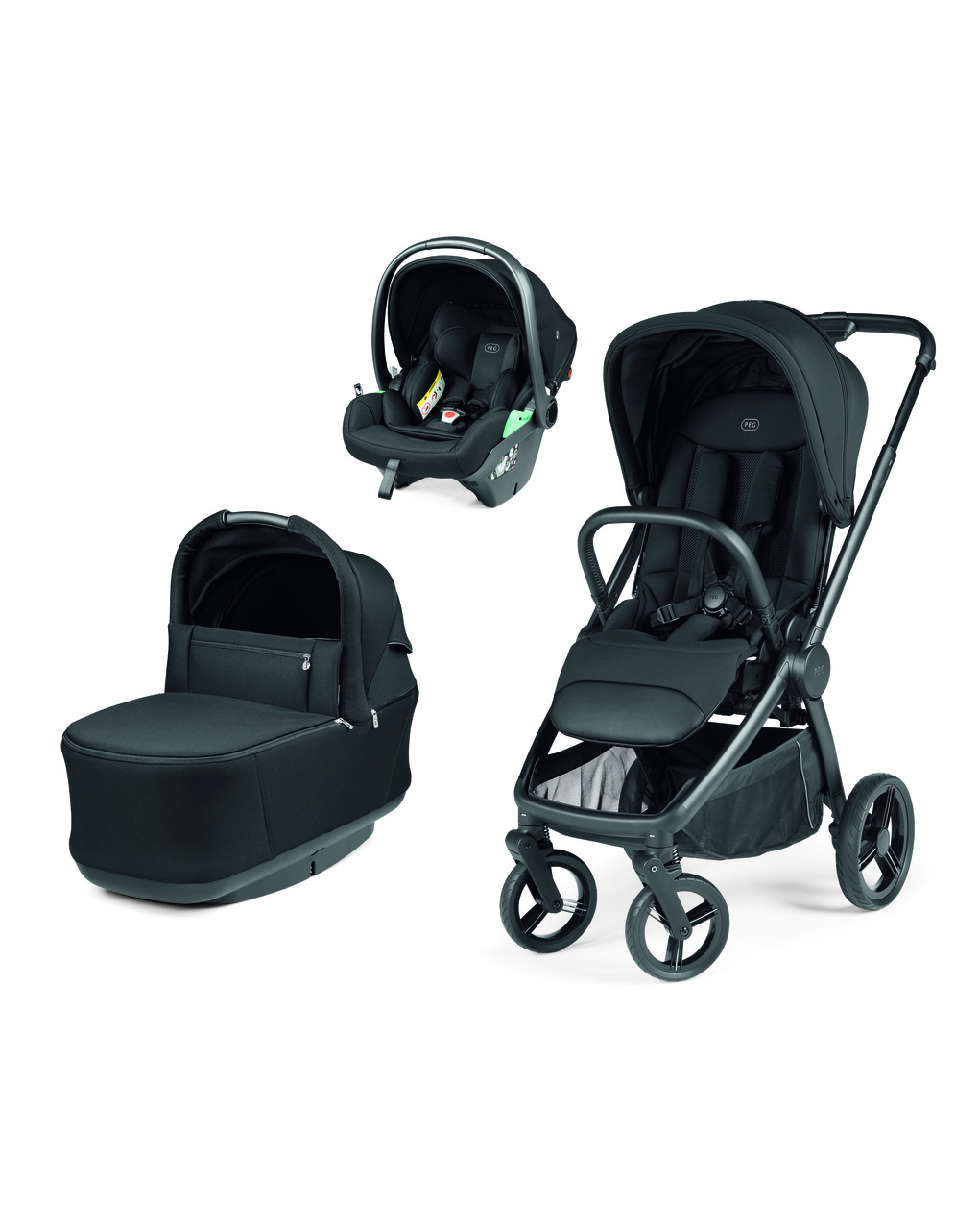 Trio city loop pro - lounge - true black- peg