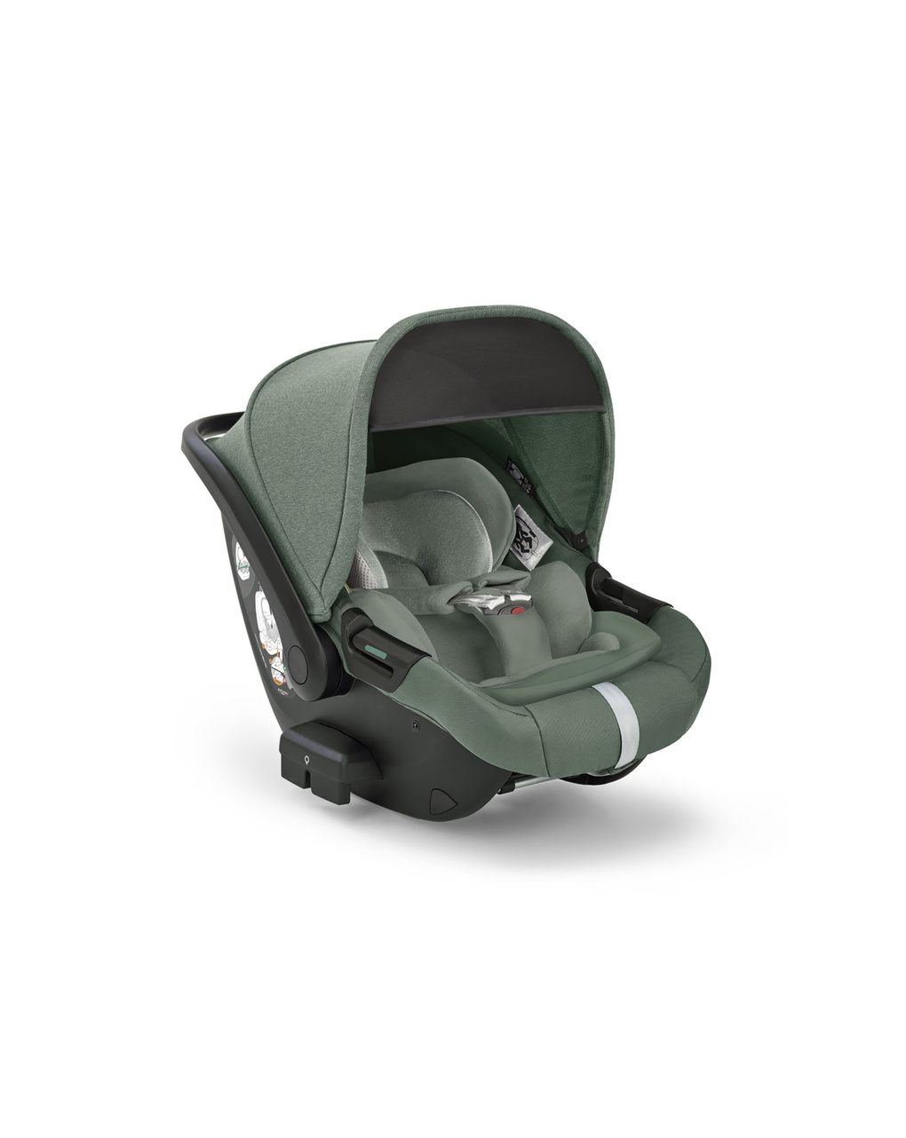 Trio system4 electa darwin recline - murray green + telaio total black - inglesina