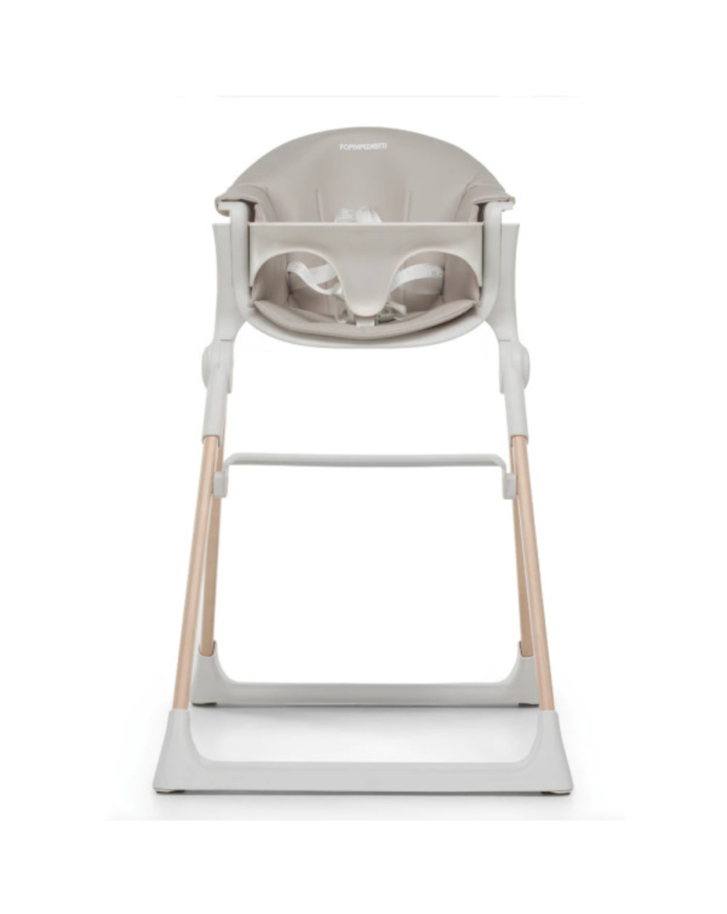 Seggiolone pappa con sdraietta 2 in 1 kidsmenu sand - foppapedretti