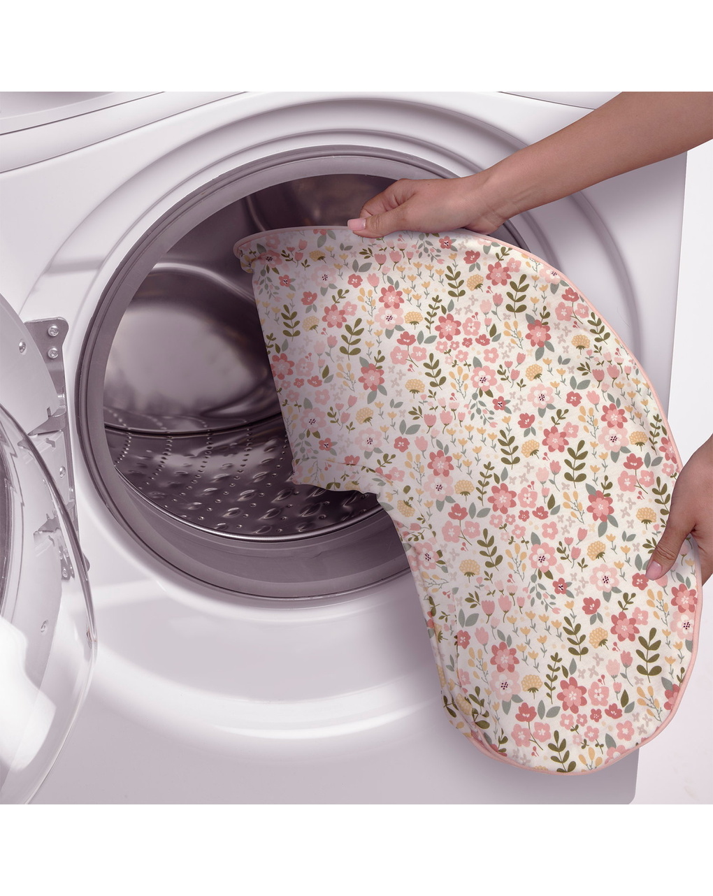 Cuscino allattamento boppy cotone organico blush cottage - boppy