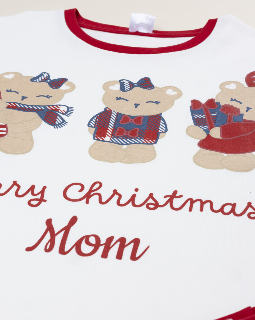 Pigiama famiglia natalizio mamma orsetti