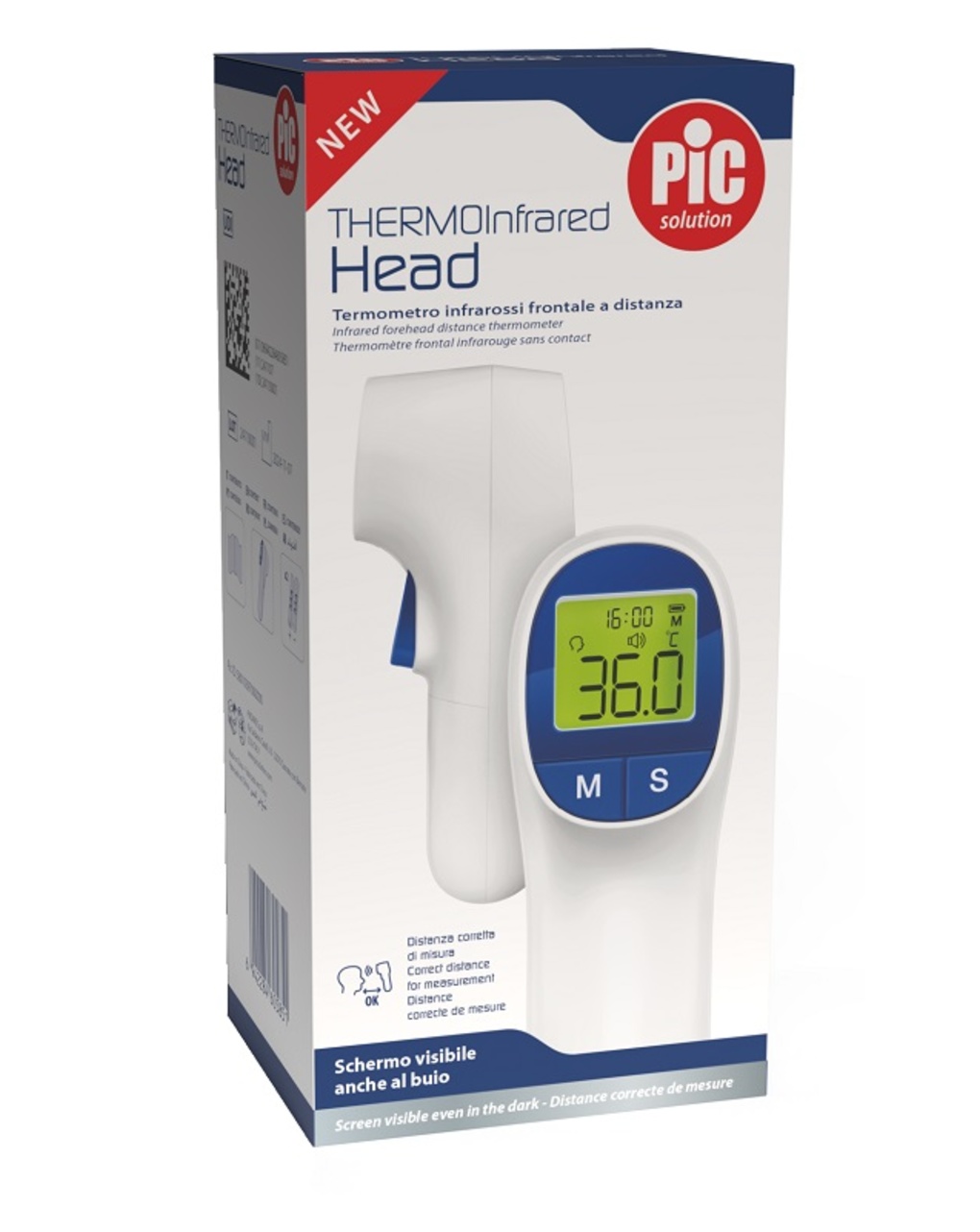 Termometro frontale a infrarossi  thermoinfrared head - pic