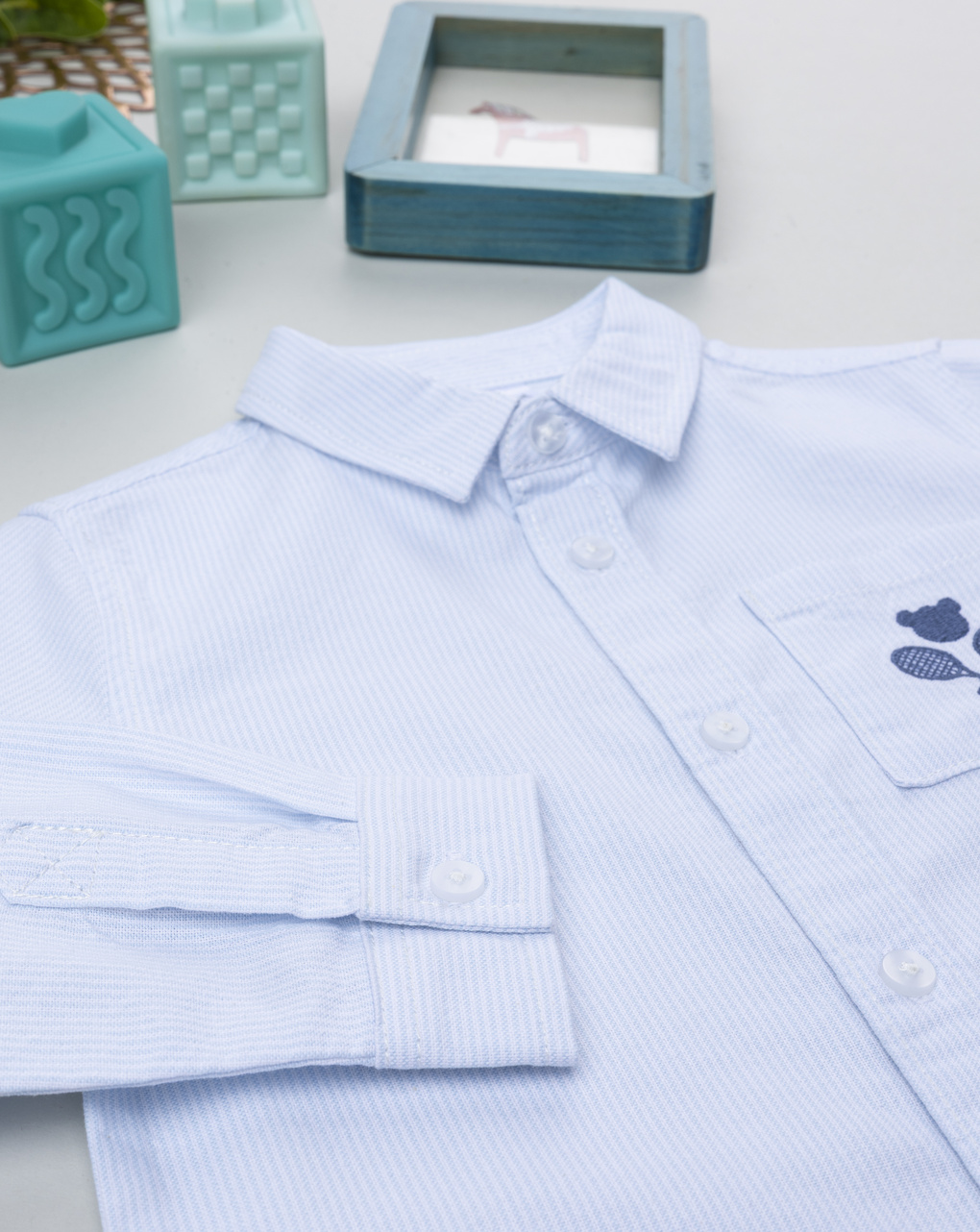 Camicia oxford bimbo bianca