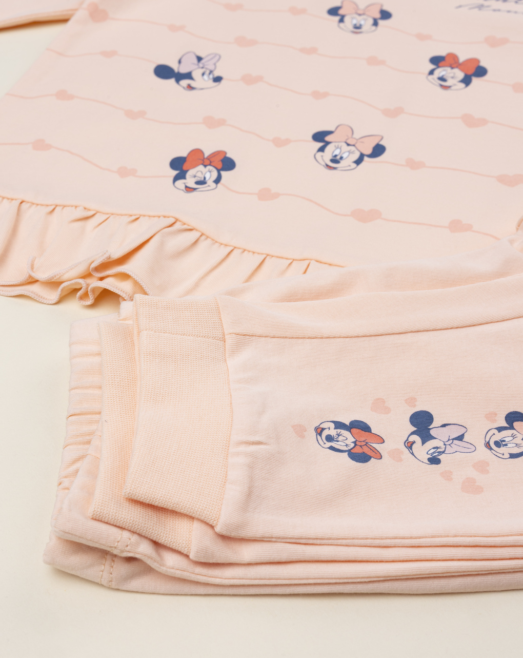 Pigiama bimba minnie pesca