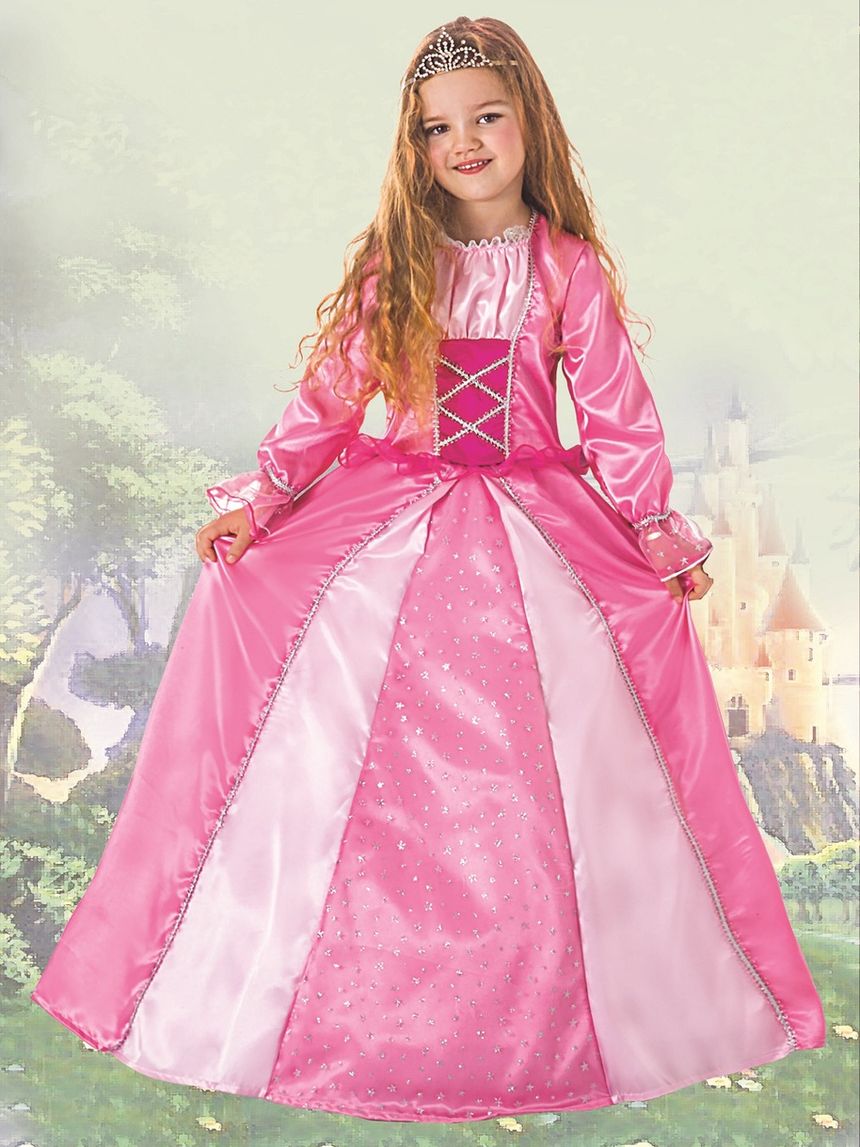 Costume bambina principessa delle favole (3-4 anni)