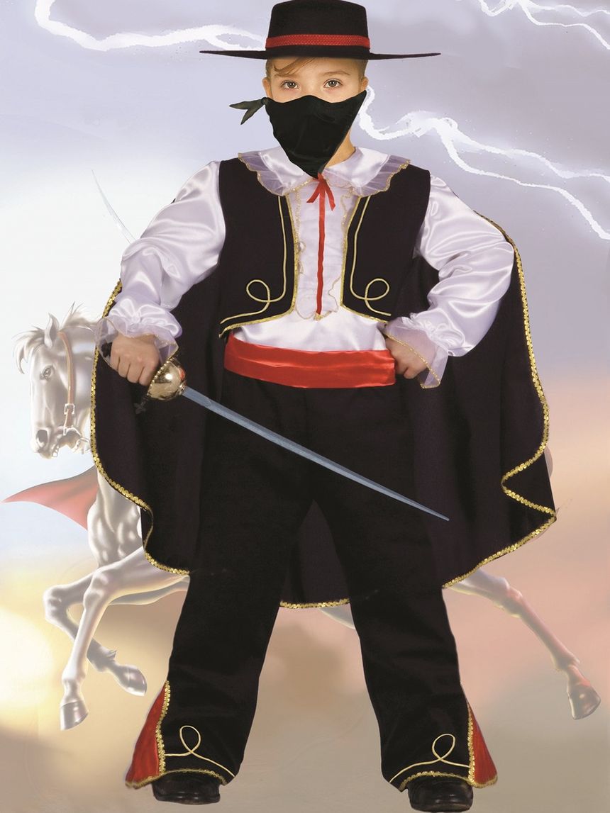 Costume bambino piccolo cavaliere mascherato (4 anni)