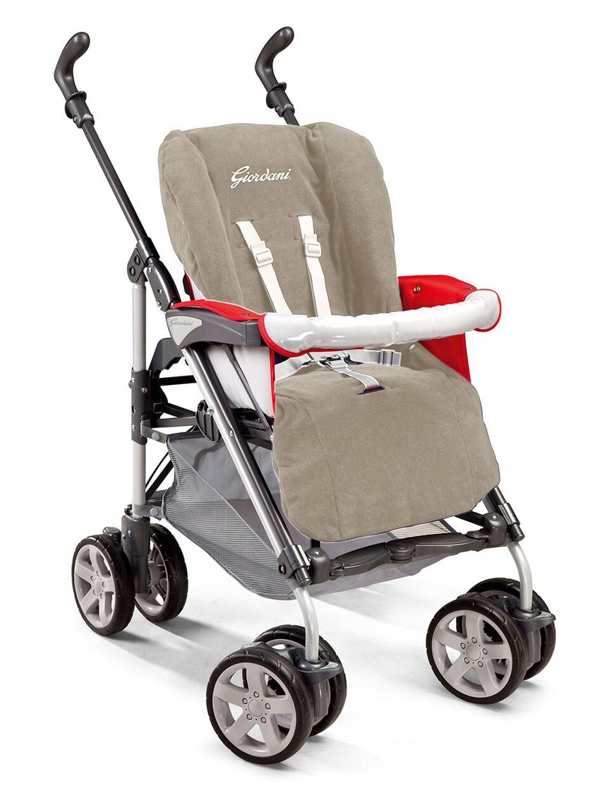 Cover reversibile beige