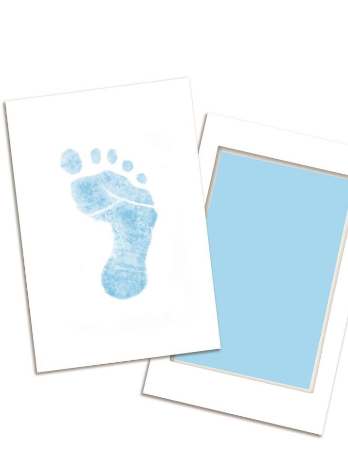 Clean-touch ink pad blue