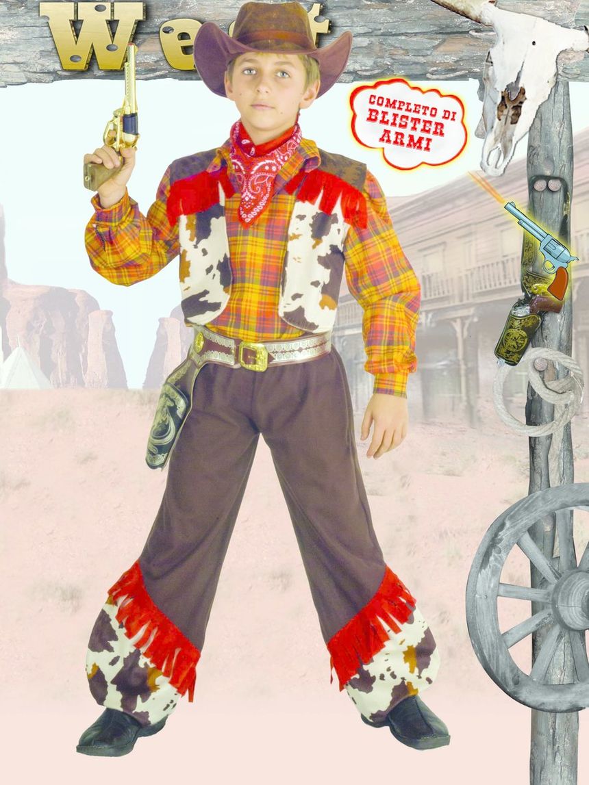 Costume da cow boy (4-5 anni)