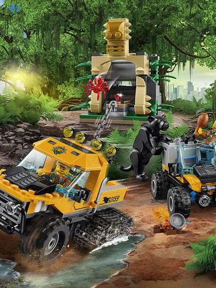 Lego® city - missione nella giungla con il semicingolato (5-12 anni)