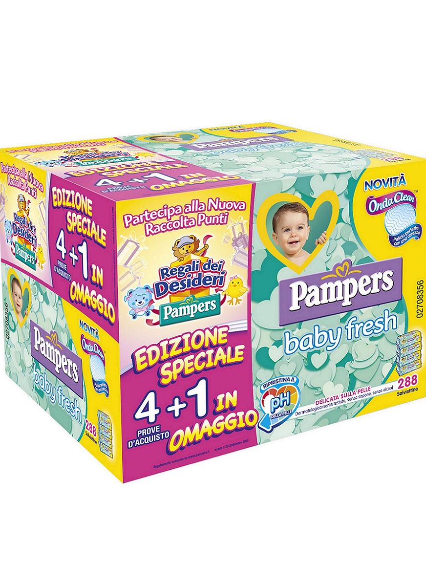 Salviettine baby fresh 288 pcs