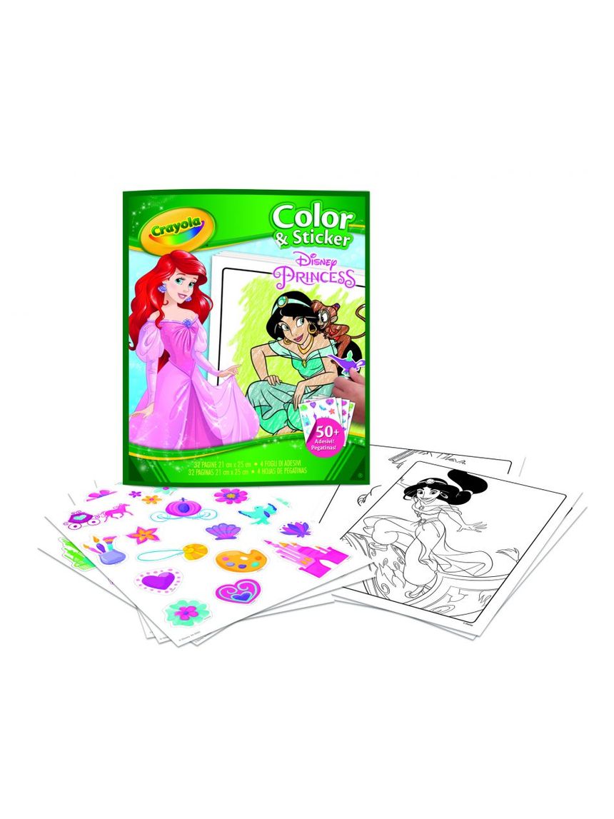 Crayola - album ass.to con adesivi