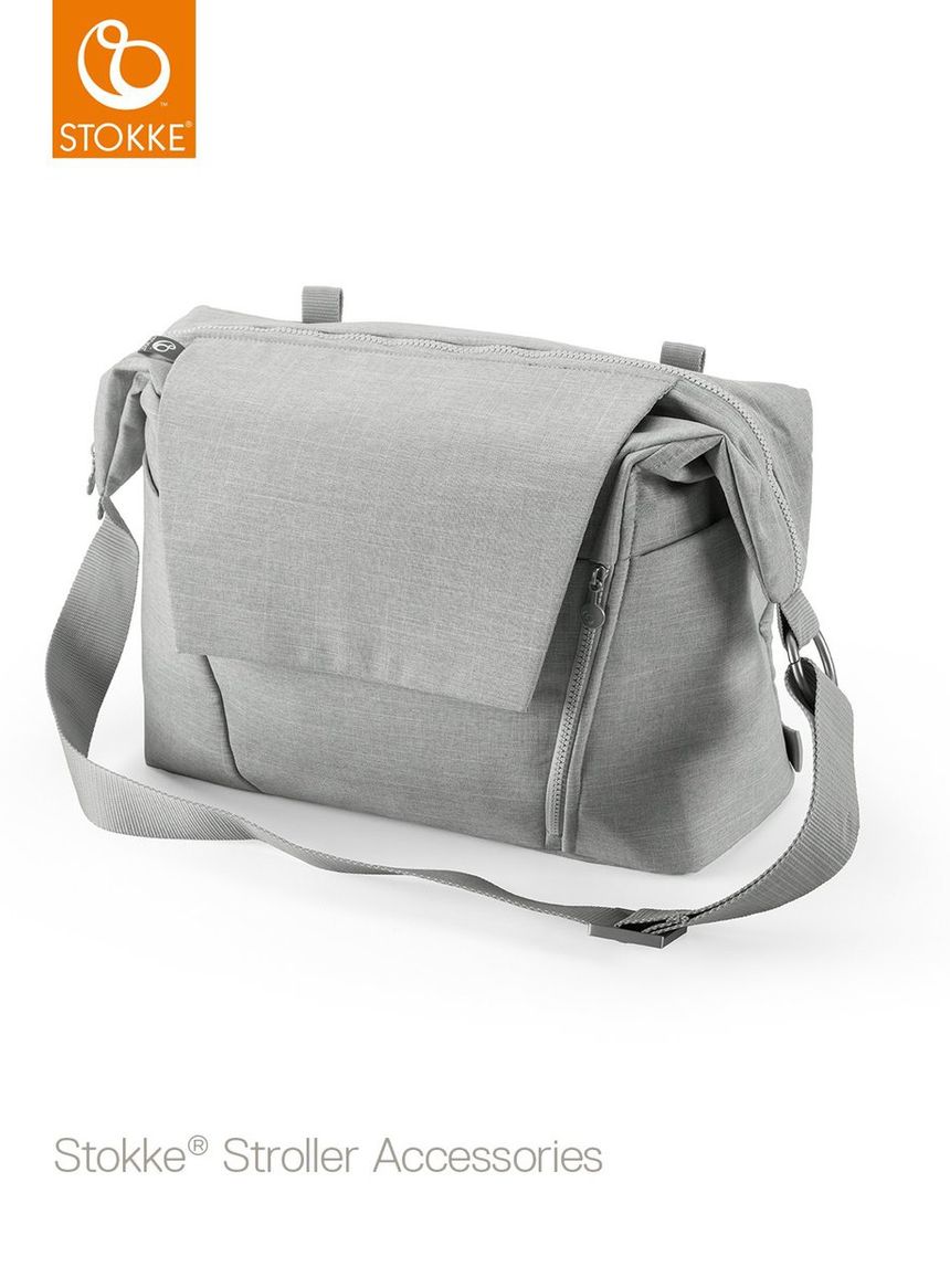 Stokke® borsa per il cambio - grey melange