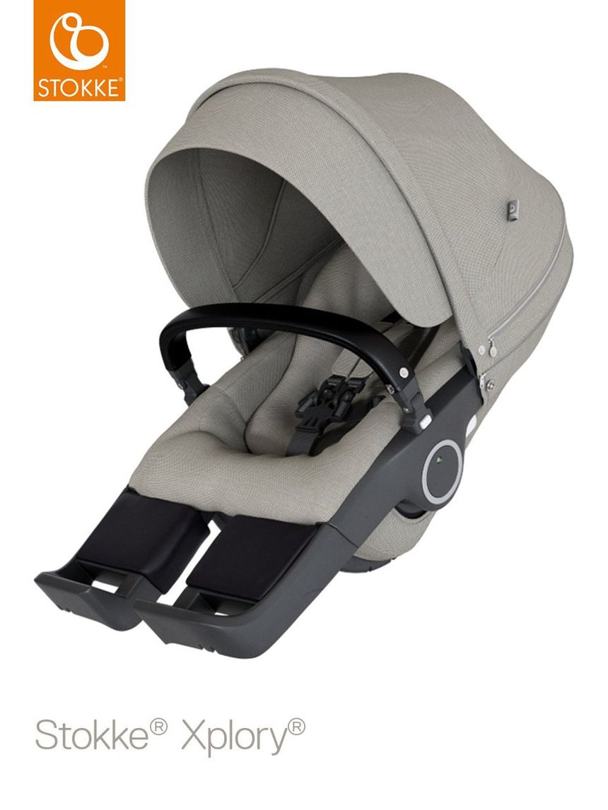 Seggiolino per stokke® xplory - brushed grey v6