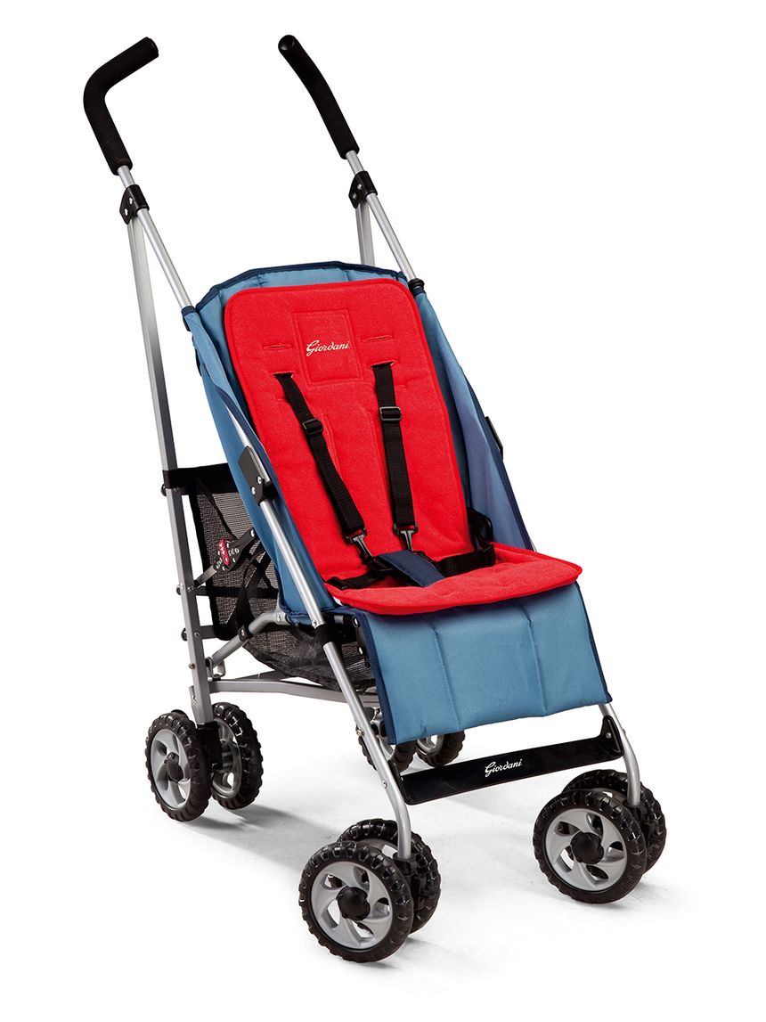 Materassino universale rosso per passeggino - giordani