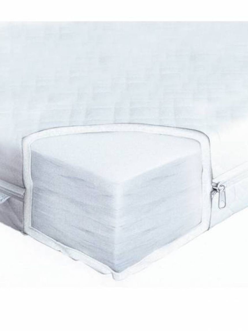 Materasso in fibra 125x62 sfoderabile