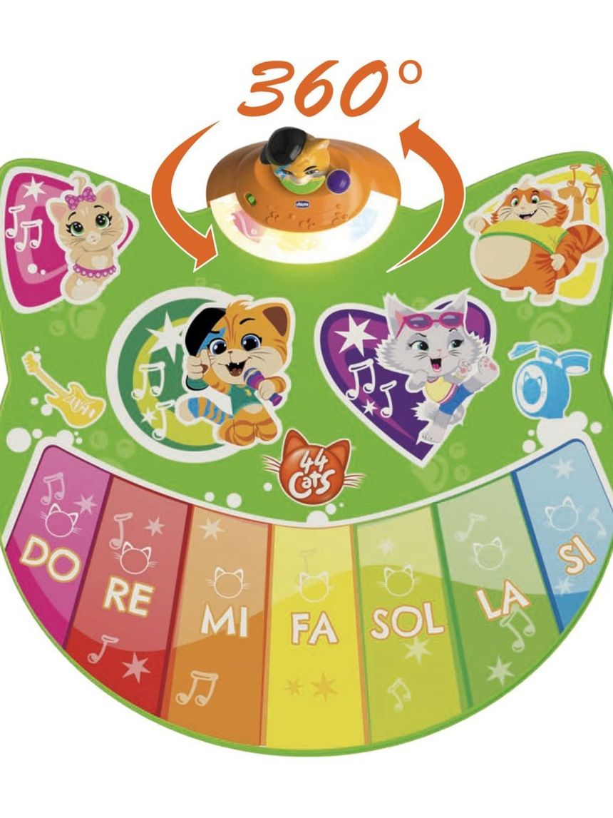 Chicco - tappeto dance 44 gatti