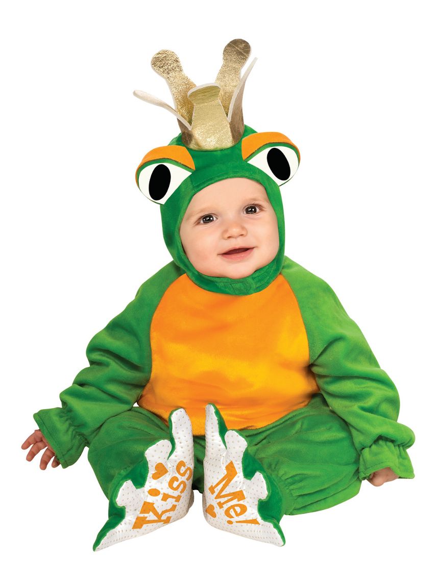 Costume principe ranocchio 12/18 mesi