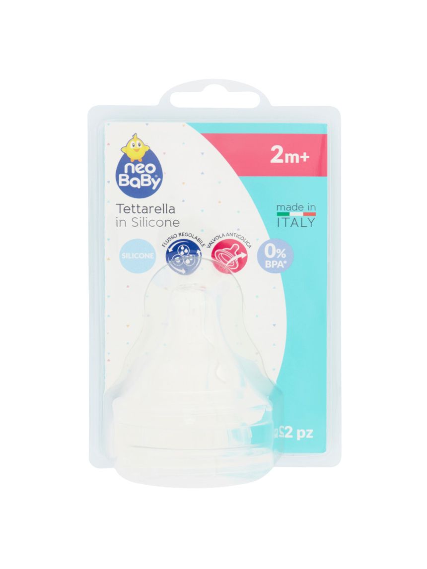 Tettarelle silicone flusso regolare