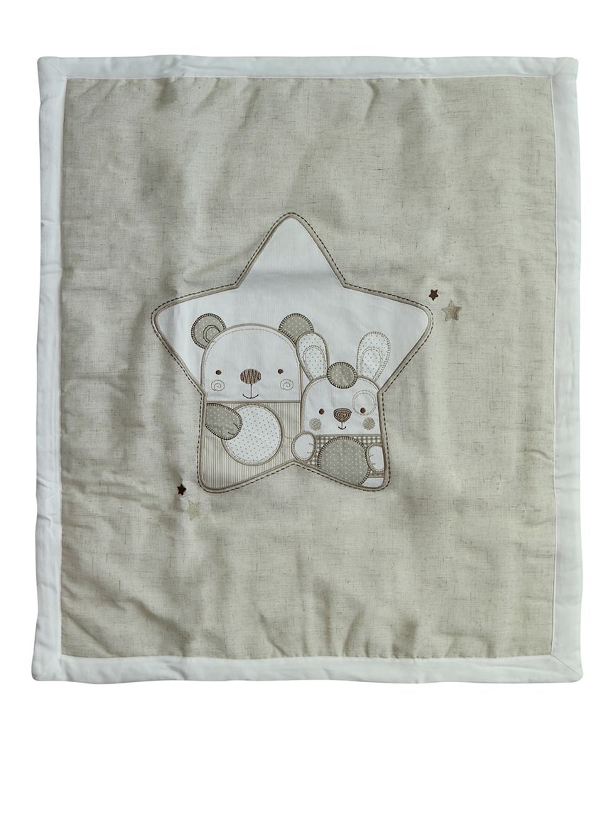 Trapunta invernale con patch stella