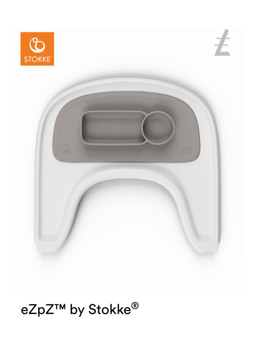 Ezpz™ by stokke™ tovaglietta per vassoio stokke®  - soft grey