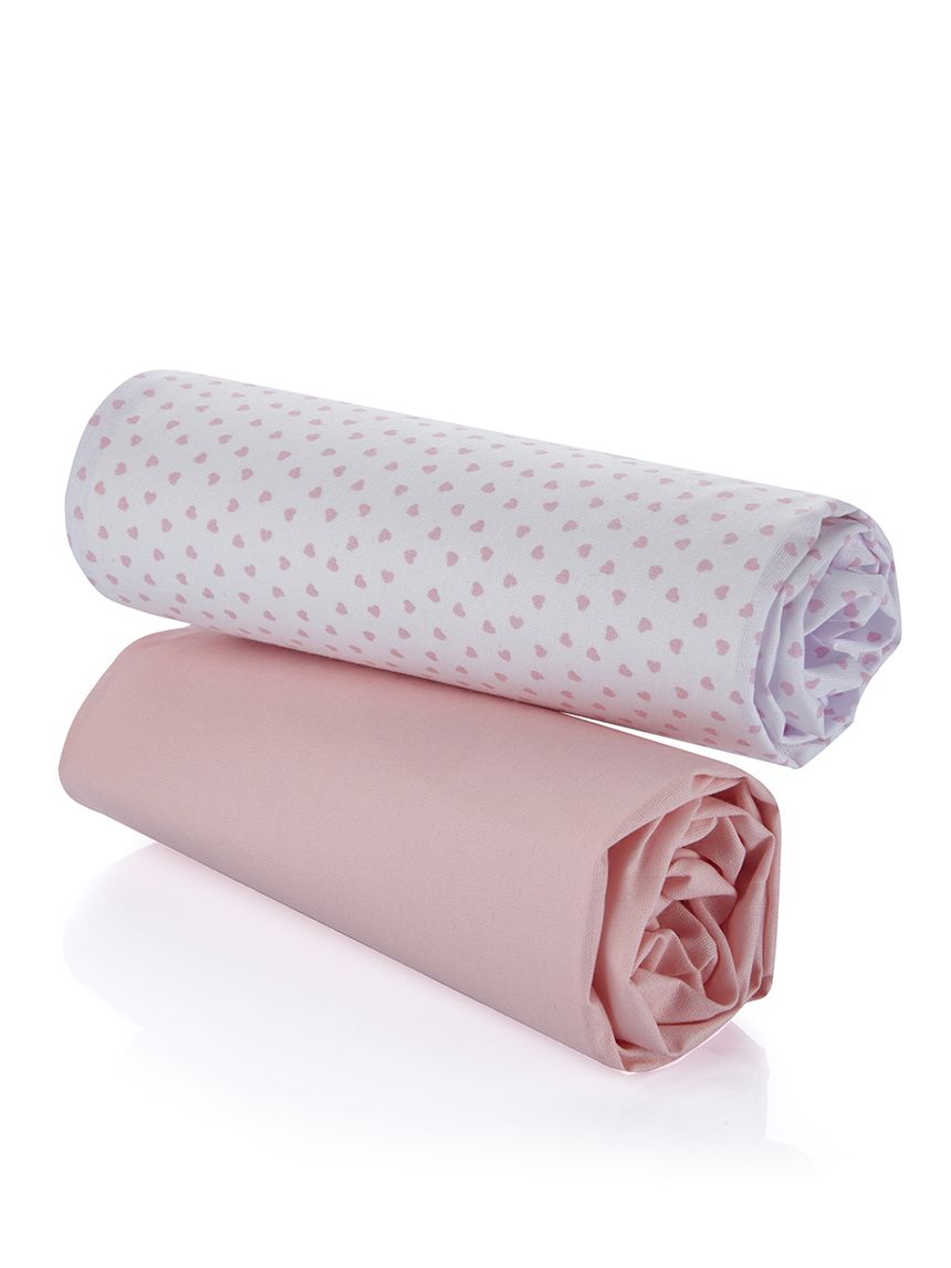Culla nexto me- pack 2 pezzi lenzuola con angoli