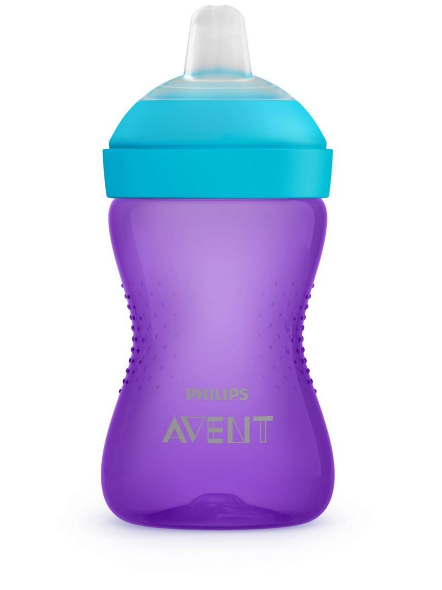 Tazza my grippy viola beccuccio morbido avent